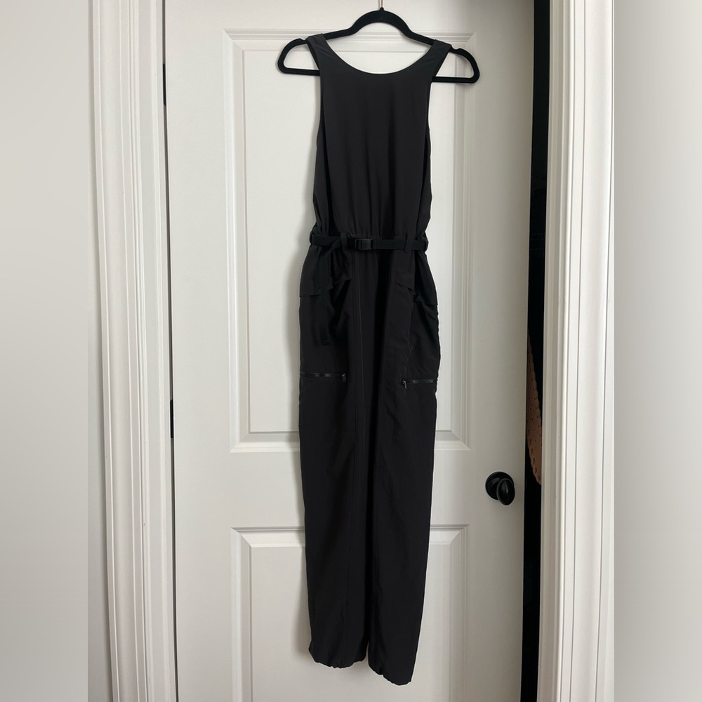 Patagonia Fleetwith Belted Jumpsuit - black, medium